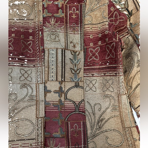 Dressbarn Womens Full Zip Fall Colors Corduroy Jacket size Medium - Picture 6 of 8